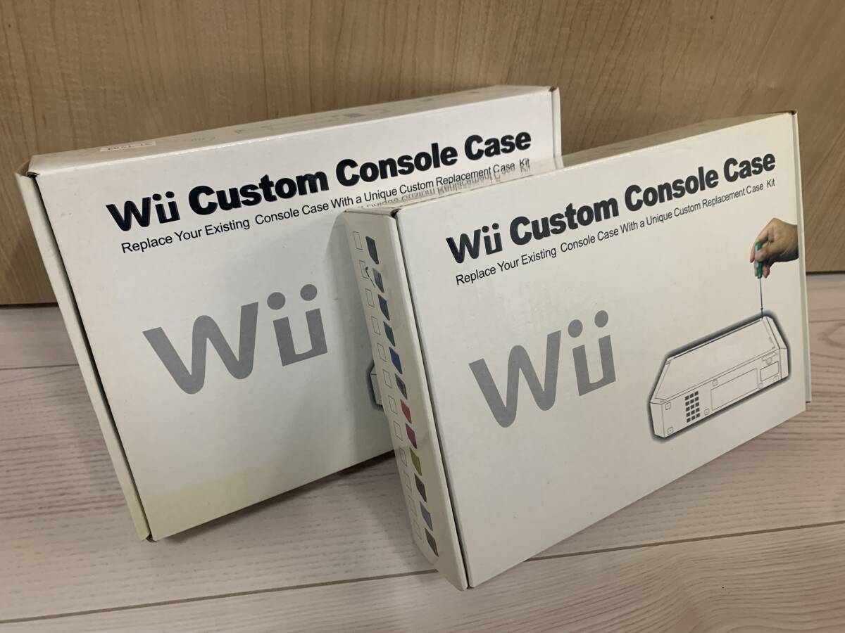 Wii 交換用本体シェル (金・銀) 2個セットで_画像5