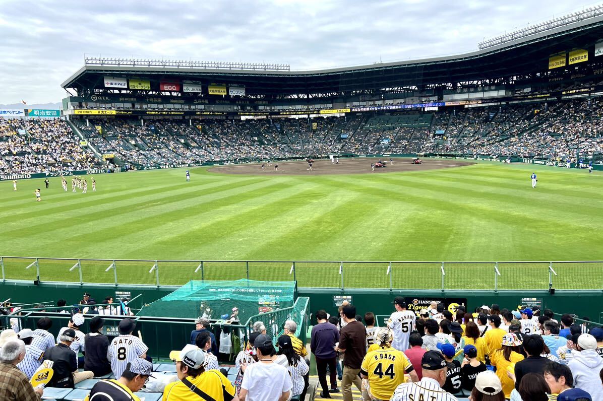 *6/9( день ) Hanshin Tigers vs Seibu Hanshin Koshien Stadium лет предварительный заказ сиденье левый вне . сиденье 2 листов пара прекращение возмещение иметь *