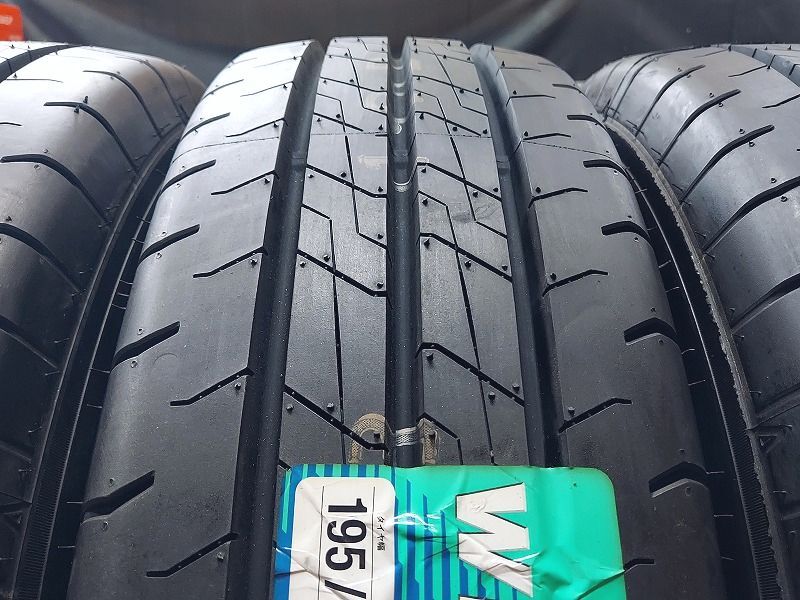 特価☆未使用 ファルケン W11 ホワイトレター １９５/８０R１５ ４本セット☆ハイエース☆キャラバン_画像9