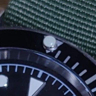 2個SET 腕時計 修理 パーツ ダイヤル グリーン 発光 ルミナスポイント ルミナスドット ベゼルドット ルミナスベゼルドット ウォッチツールの画像2