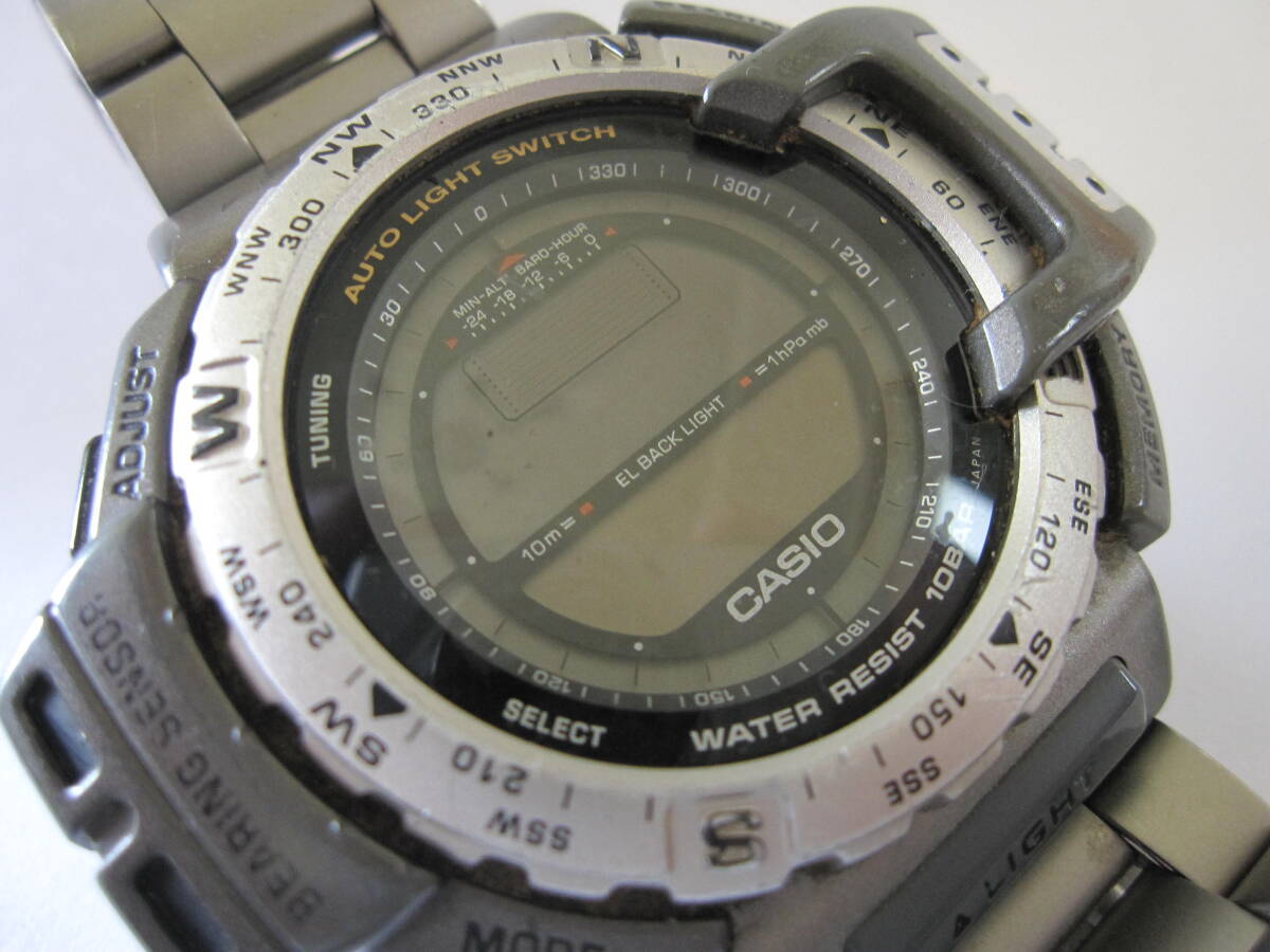 【YT-B37-143～149】CASIO/カシオ PRO TREK、プロトレック「PRT-40・PRT-41・PRT-50・PRT-420」QZ 7本セットの画像3