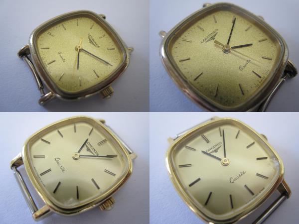 【YT-B37-123～128】LONGINES/ロンジン「152.SWISS.7113・L717.2・L960.2・L978.2」QZ メンズ、レディース 他 フェイスのみ 6本セット_画像3