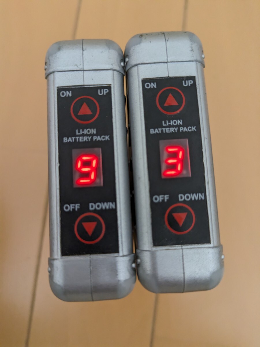 空調作業服 空調服 バッテリー 2個 ACアダプター の画像2
