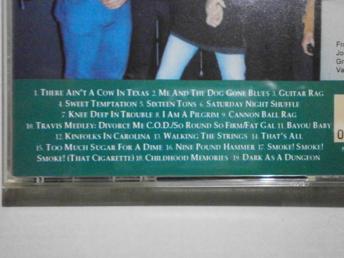 ジョー・メイフィスとマール・トラヴィス CD４枚 「FIRE ON THE STRINGS」「TRAVIS&MAPHIS」「SATURDAY NIGHT SHUFFLE」「M・TRAVIS」の画像8