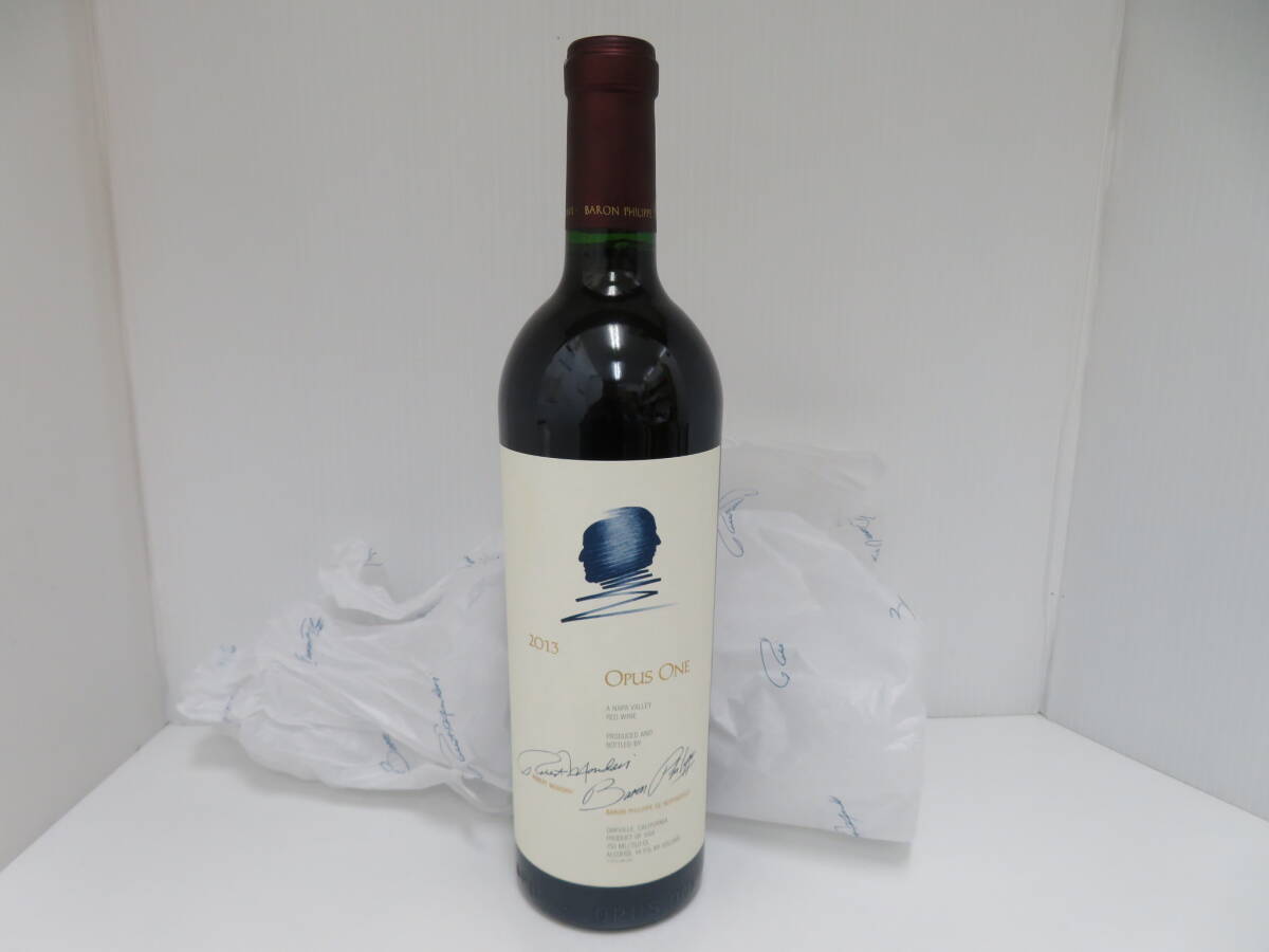 オーパスワン 2013 ナパバレー 赤ワイン 未開栓 750ｍｌ 14.5％ Opus One          04の画像1