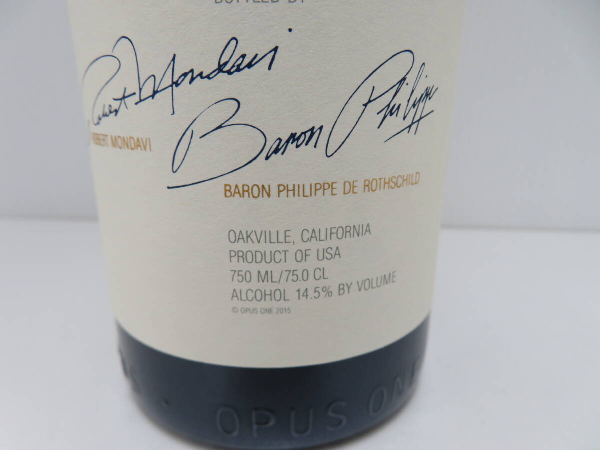 オーパスワン 2013 ナパバレー 赤ワイン 未開栓 750ｍｌ 14.5％ Opus One          04の画像6