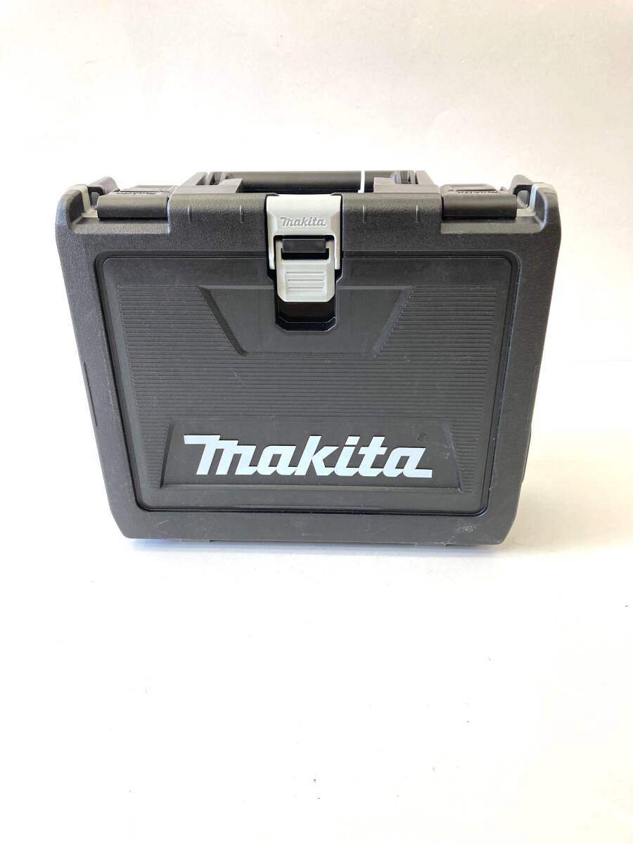 ■【未使用】makita マキタ TD173DRGX B 充電式 インパクトドライバ ブラック 純正 バッテリー×2 充電器 付 の画像2