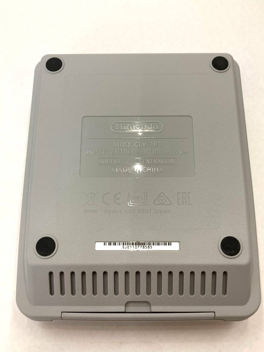 ■【通電OK】任天堂 Nintendo CLV-301 ニンテンドークラシックミニ スーパーファミコン SFC USB ACアダプター ゲーム 内蔵 マリオ ゼルダ の画像5
