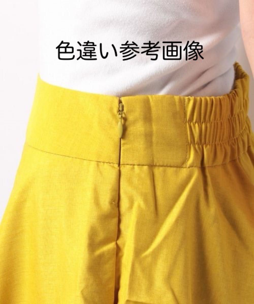 【売切最終価格】テチチ リネンライクフレアスカート Te chichi フレアスカート