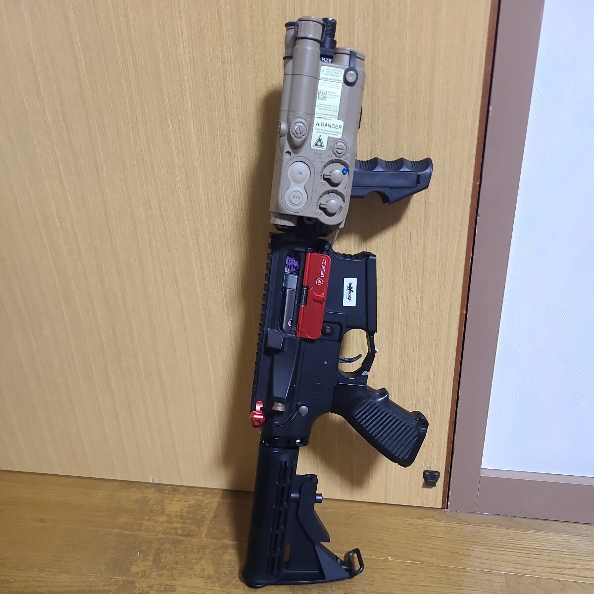 カスタム品 電子トリガー搭載 高初速 G&G FireHawk ファイヤーホーク メカボックス新品の画像2