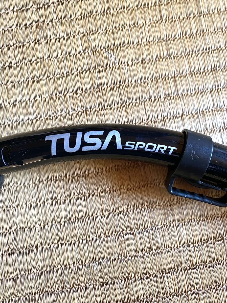 TUSA SPORT USP250 ドライシュノーケル ブラック 中古 の画像2