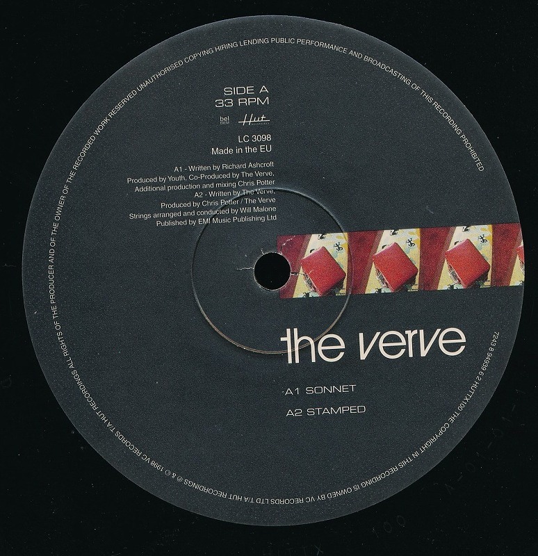 THE VERVE / SONNET/EU盤/中古12インチ!!2195_画像5