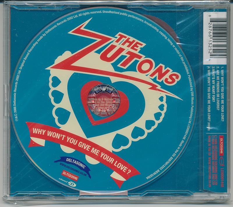 THE ZUTONS / WHY WON'T YOU GIVE ME YOUR LOVE?/EU盤/新品CDS②!!_画像2