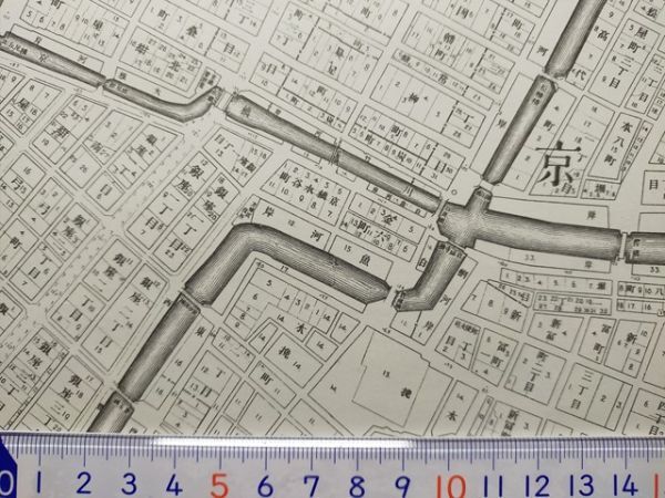 【お買い得!】 mdn【地図】京橋 鹿 佃島砲台 地形図[第三台場 明治18年 日本橋 関東