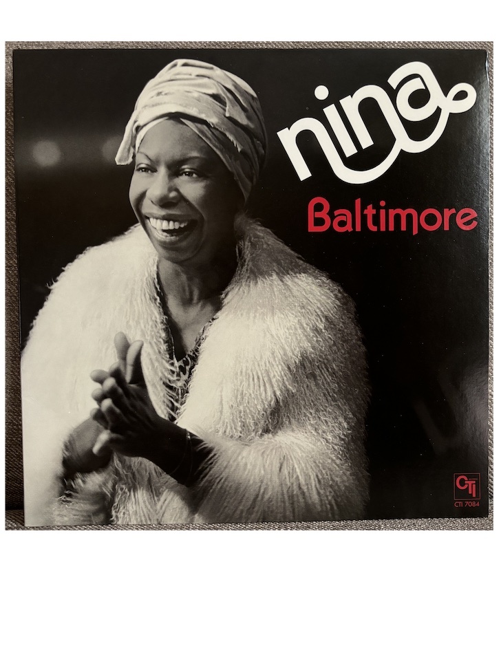 Nina Simone Baltimore US Original LPの画像1