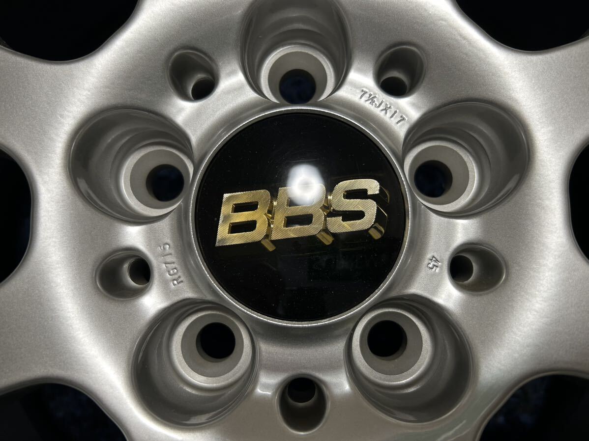 (未使用品) 1本のみ BBS RG-R ダイヤモンドシルバー 17ｘ7.5J ET45 RG715_画像3