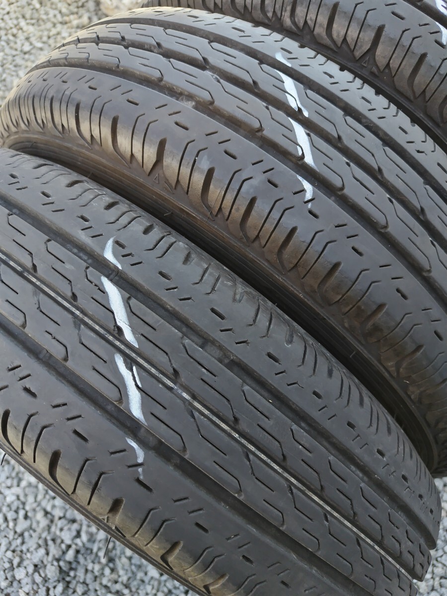 溝あり BS エコピアR680 145/80R12 80/78N LT (6PR相当) 4本 2018年 売り切り_画像2