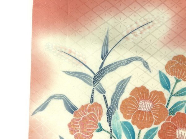 085466# 【1円～】相良刺繍花模様名古屋帯の画像3