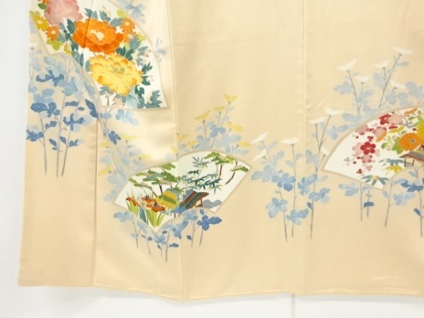 ys6968622;.sou hand .... ground paper ...*. flower pattern one . kimono [ antique ][ put on ]