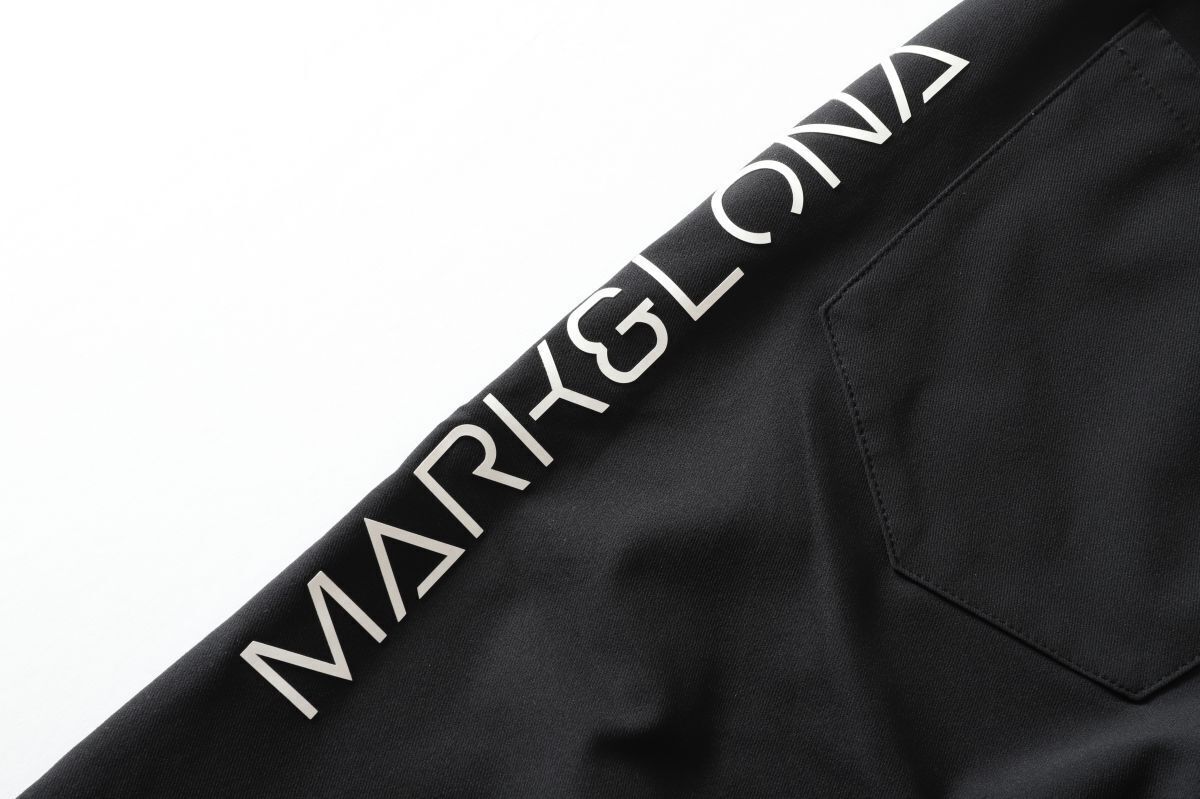 正規★MARK&LONA マーク＆ロナ★TL-Essential Pants ファインクールゴルフパンツ46★M【MXM-3B-AT01】ブラック黒【本物保証】UVカット★B品_画像8