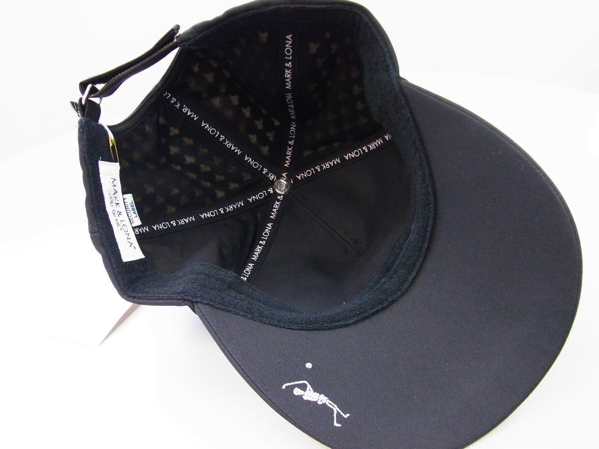 正規品★MARK&LONA マーク&ロナ★Ever Checker Cap メッシュブランクスカルキャップ【MLF-3C-FC01】ブラック黒【本物保証】カタログ掲載_画像6