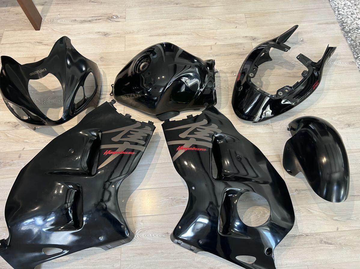 [GSX1300R Hayabusa Hayabusa ] exterior set cowl set black Hayabusa GW71A 2002 year black 