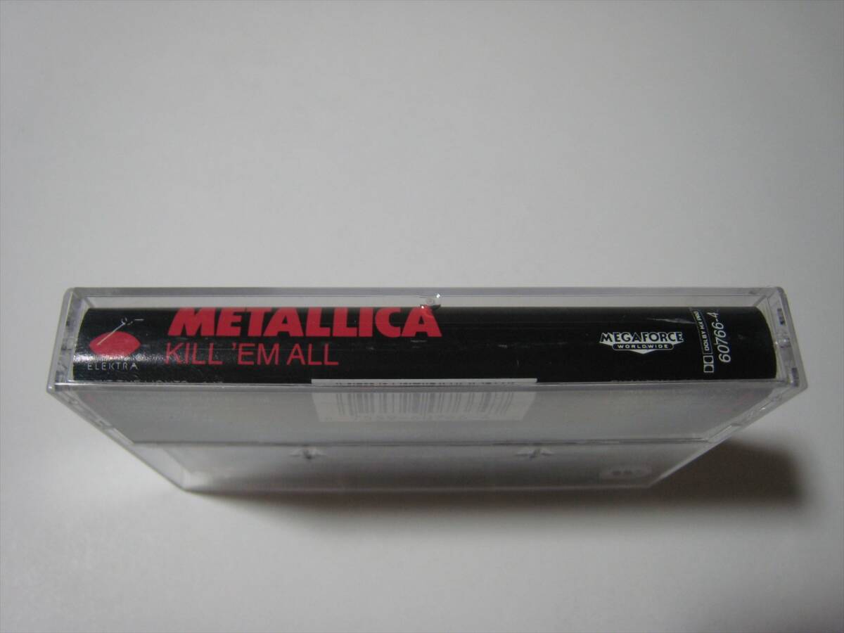 [ cassette tape ] METALLICA / KILL \'EM ALL US version Metallica . dyeing. iron .