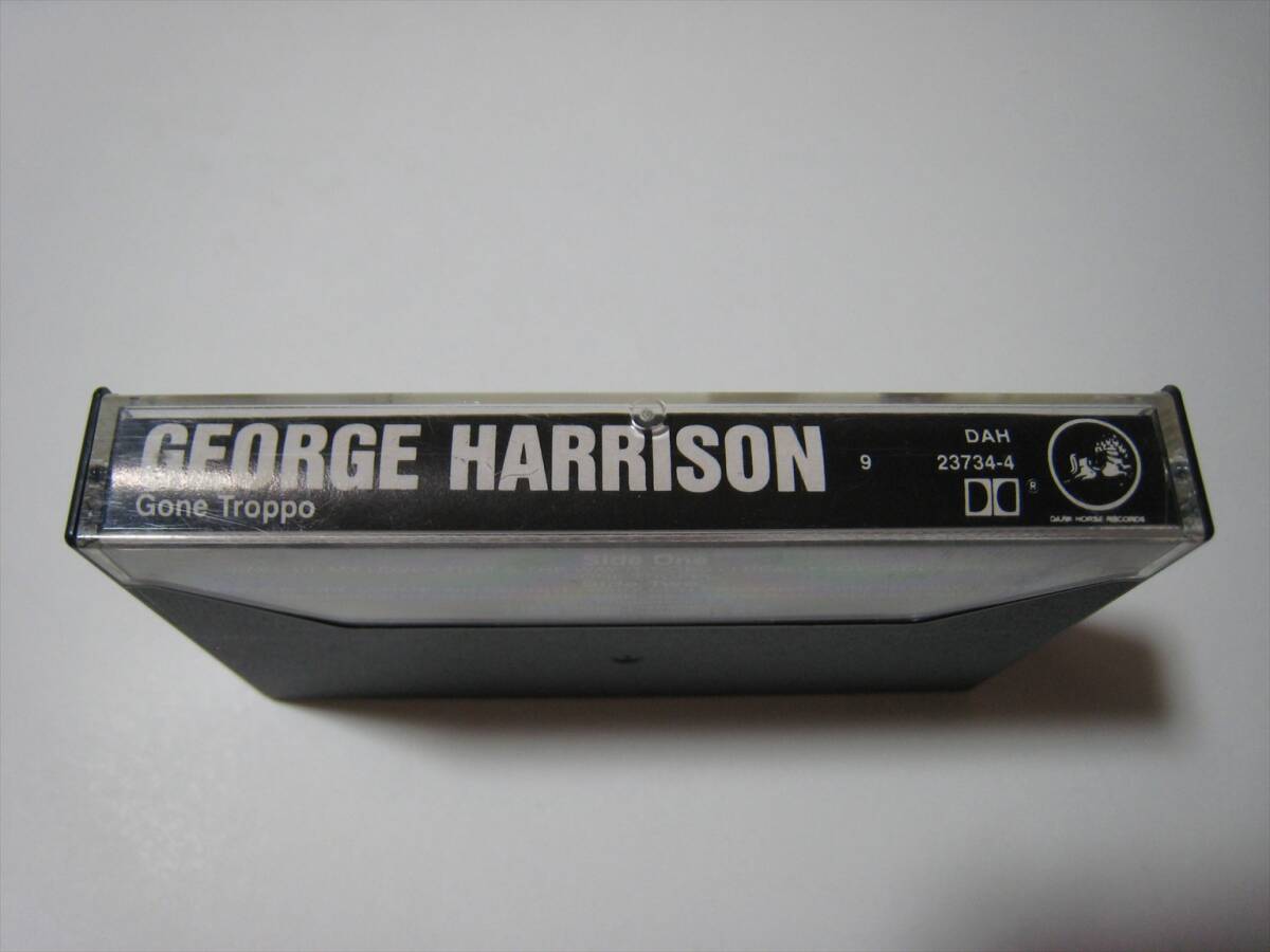 【カセットテープ】 GEORGE HARRISON / GONE TROPPO US版 ジョージ・ハリスン ゴーン・トロッポ_画像3