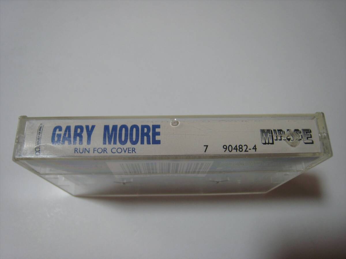 【カセットテープ】 GARY MOORE / RUN FOR COVER US版 ゲイリー・ムーア ラン・フォー・カヴァー OUT IN THE FIELDS 収録 PHIL LYNOTT_画像3