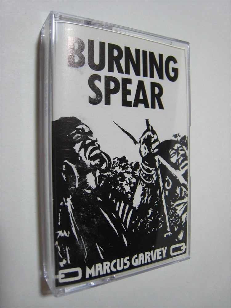 [ cassette tape ] BURNING SPEAR / MARCUS GARVEY US version bar person g*spi armor - rental *ga-vei