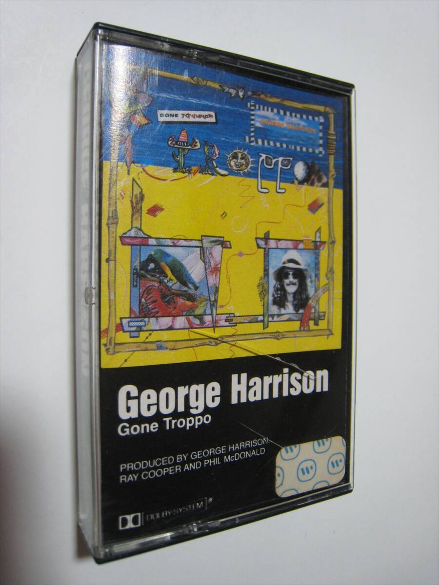 【カセットテープ】 GEORGE HARRISON / GONE TROPPO US版 ジョージ・ハリスン ゴーン・トロッポ_画像1