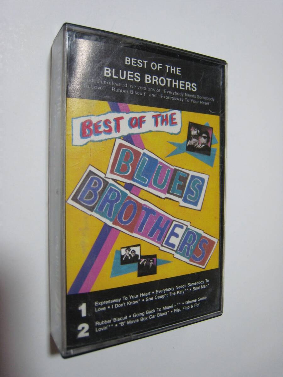 【カセットテープ】 THE BLUES BROTHERS / BEST OF THE BLUES BROTHERS US版 ブルース・ブラザーズ ベスト・オブ・ブルース・ブラザーズ_画像1