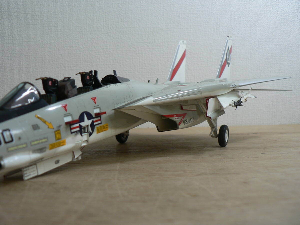 BBP309 完成品 中古 組立済 プラモデル メーカー・縮尺不明 Tomcat トムキャット F-14の画像10