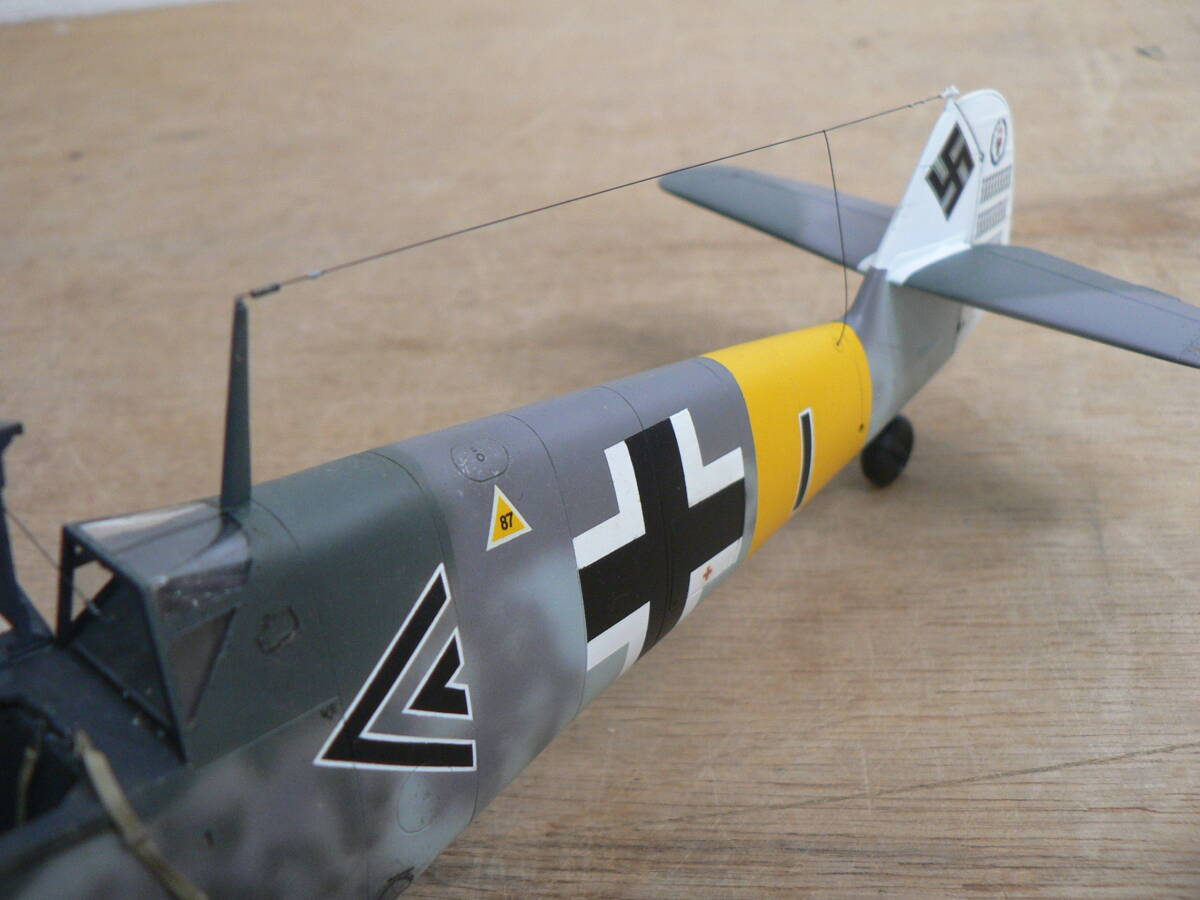 BBP314 final product used construction settled plastic model Manufacturers *. shaku unknown Messerschmitt Bf-109G Messerschmitt