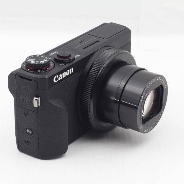 ★美品★ CANON キヤノン PowerShot G7 X Mark III ブラックの画像2