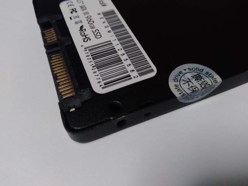 ■ SSD ■ 960GB （128時間）　MENGMI　正常判定　送料無料_画像8