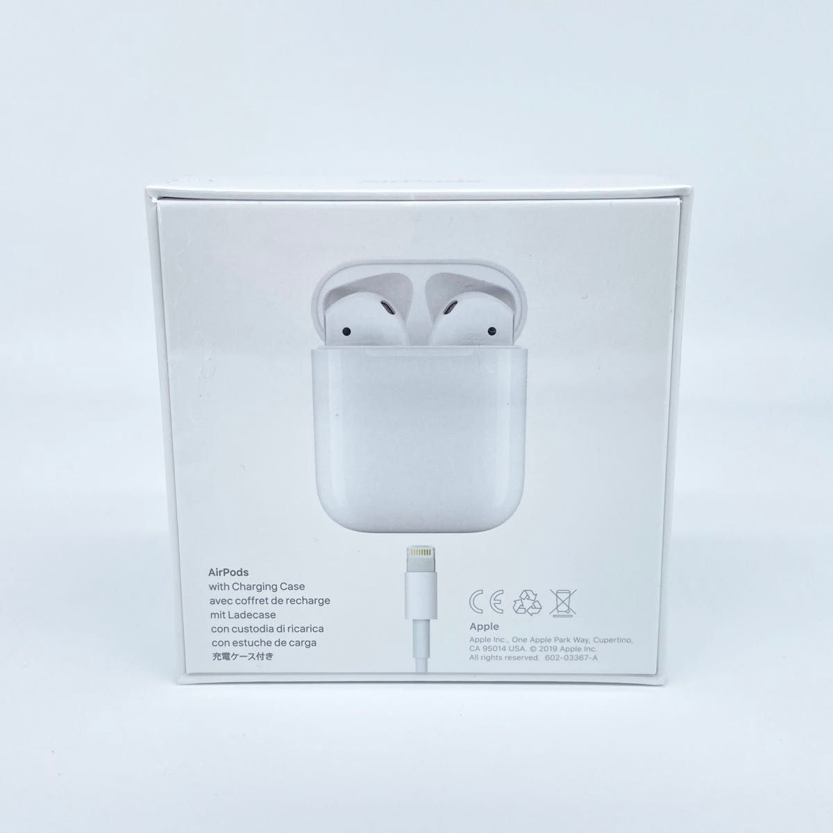 即配【未開封】Apple AirPods 第2世代 MV7N2J/A A2032 A2031 A1602 イヤホン 送料無料