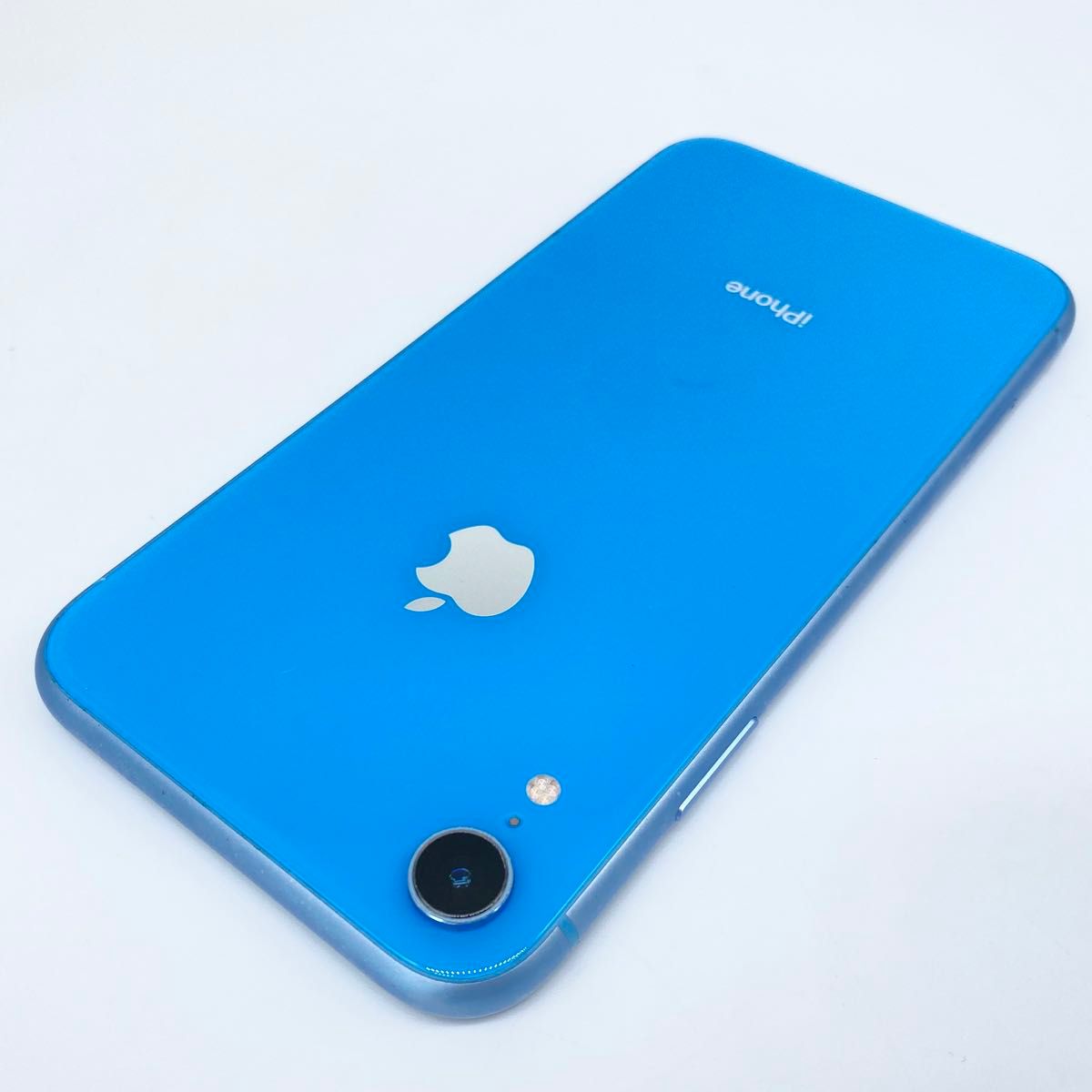 即配【美品】docomo◯ Apple iPhone XR 128GB A2106 MT0U2J/A ブルー 動作確認済 送料無料