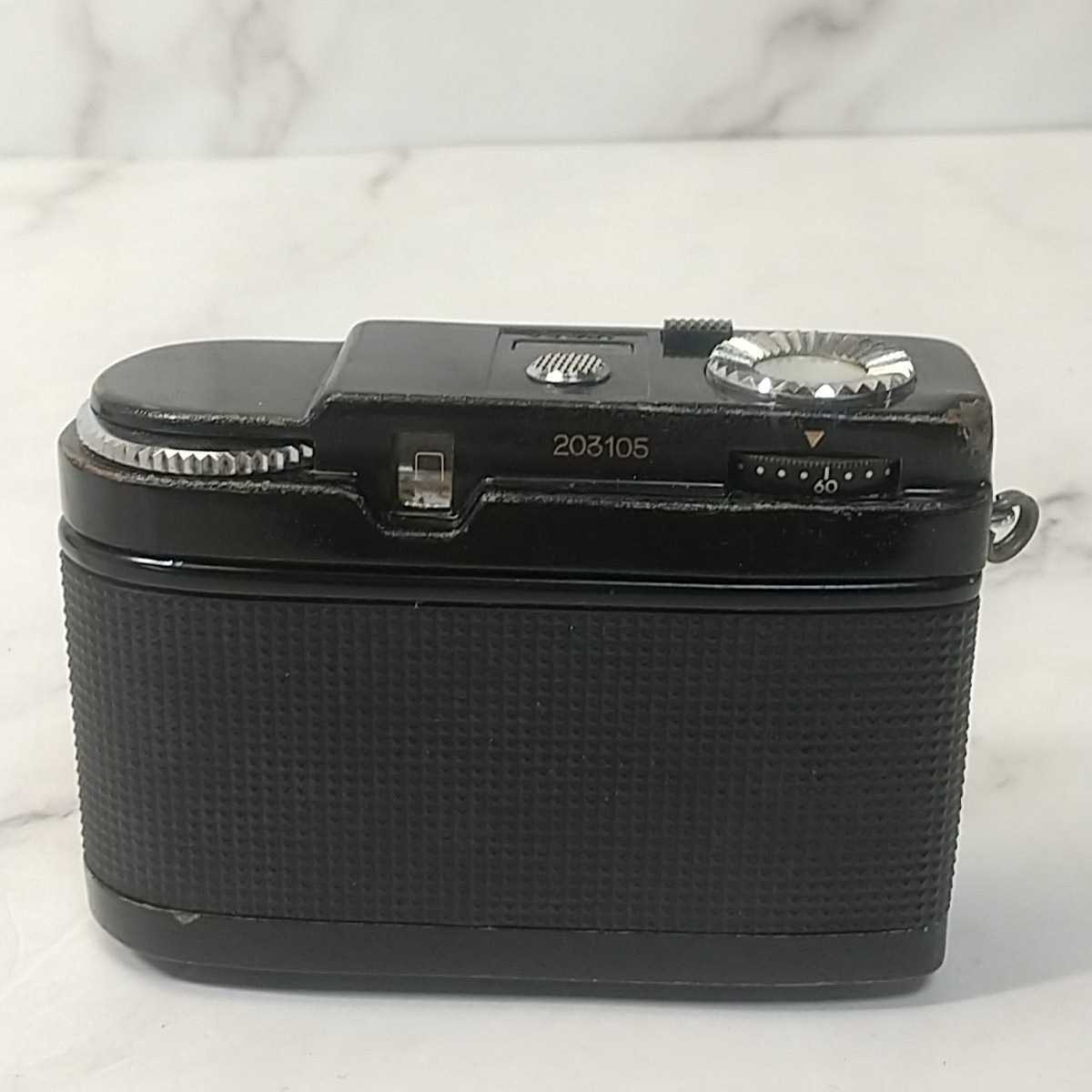 227同梱NG 富士フイルム FUJIFILM FUJICA Mini ミニカメラ フィルムカメラ ケース付き 動作未確認 当時物 現状 USED 昭和レトロ カメラの画像5