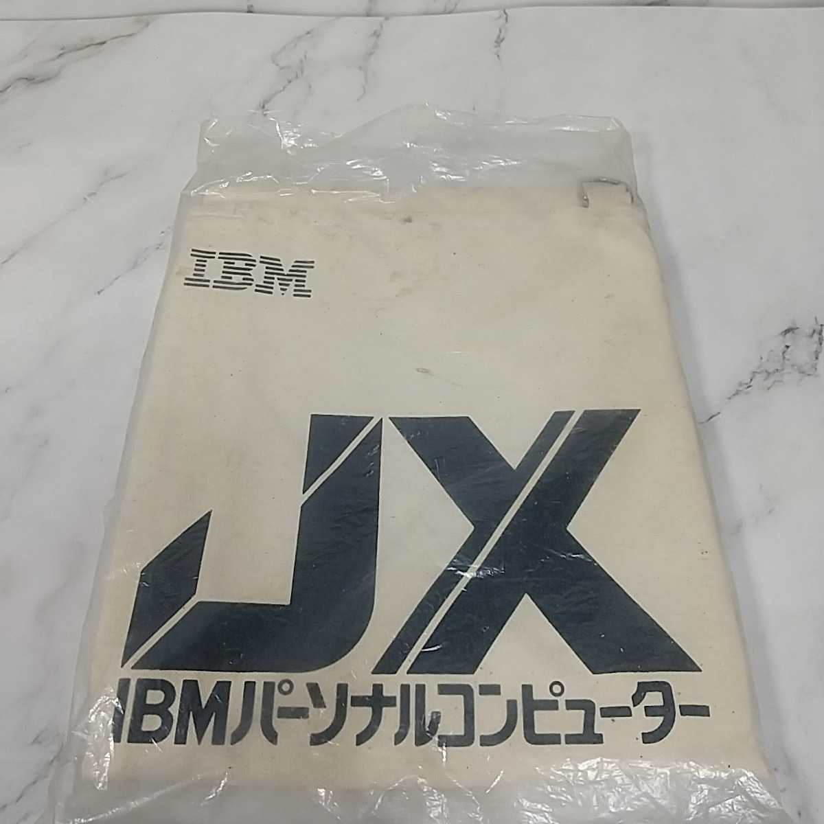 288同梱NG レア 当時物 未使用 IBM JX パーソナルコンピューター エプロン 販促品? デッドストック品 1980年代 80S 非売品 汚れあり 現状の画像2