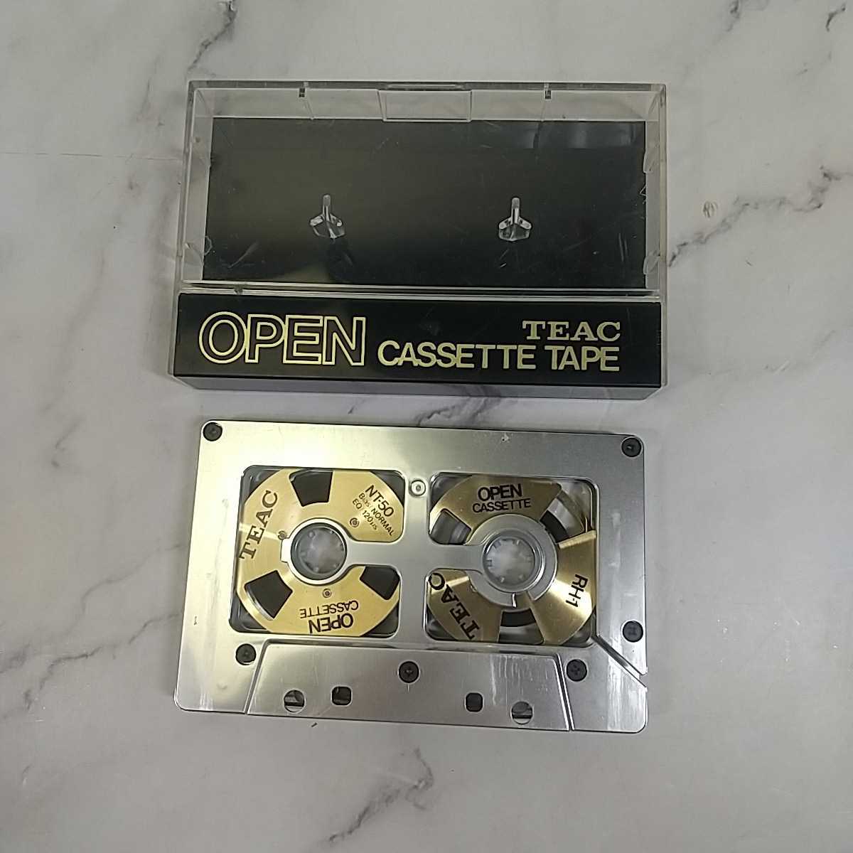 290同梱NG TEAC OPEN CASSETTE TAPE NT-50 RH-1 オープンカセットテープ セット オーカセ オープンリール カセットテープ maxell USEDの画像4