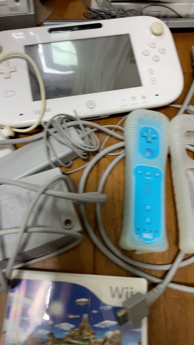 WiiU 任天堂 Wii ホワイト Nintendo U 周辺機器 リモコン ソフト その他ニンテンドー関連のコード類