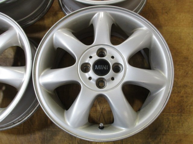 BMW MINI Mini оригинальные легкосплавные колесные диски 4шт.@4H-100 16 дюймовый 6.5J+48 для поиска ( R50 R51 R53 R54 R55 R56 R57 R58 Mini Cooper minivan )