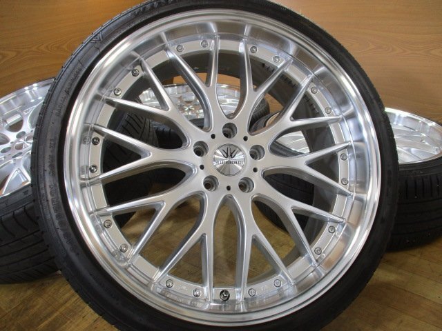  there there beautiful! deep rim BADX Loxarny multi foruketa wheel tire 4ps.@21 -inch 245/35ZR21 2020 year Alphard Vellfire 