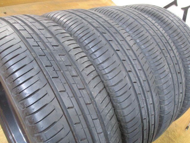 溝十分有り スズキ MK53S スペーシアカスタム 純正 ホイールタイヤ 4本 15インチ 165/55R15 ブリヂストン 2020年 ギア MK32S MK42S ワゴンR_画像6