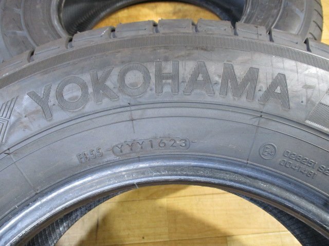 新車外しタイヤ バリ山 イボ付 2023年 195/80R15 107/105N LT 4本 ヨコハマ ブルーアース BluEarth-Van NV350 キャラバン 200系 ハイエースの画像7