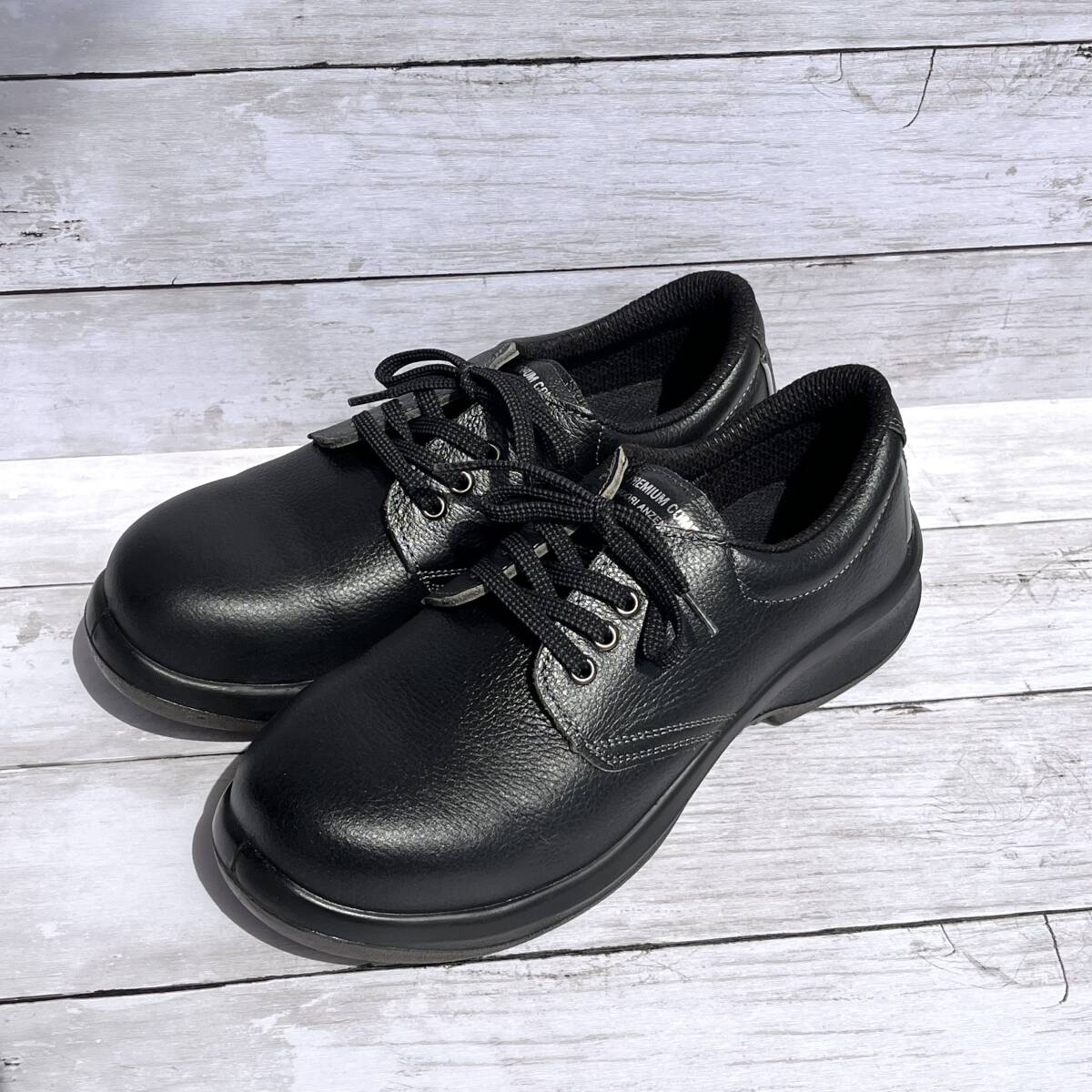 [ new goods unused ] green safety safety shoes 25 cm CELA09001 black wide width easy 25EEE working clothes work clothes work shoes 