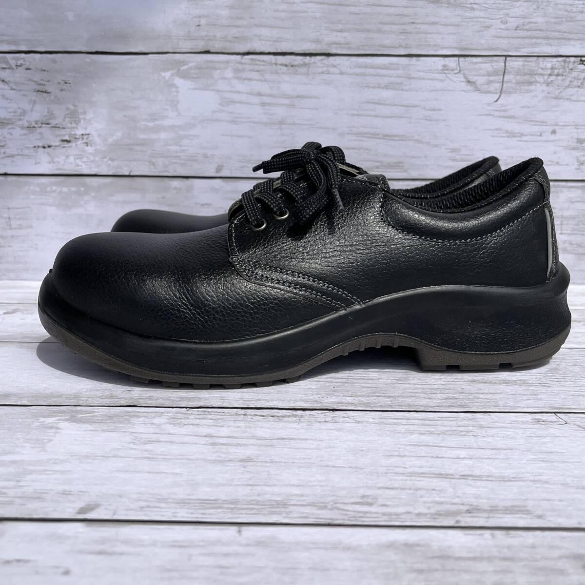 [ new goods unused ] green safety safety shoes 25 cm CELA09001 black wide width easy 25EEE working clothes work clothes work shoes 