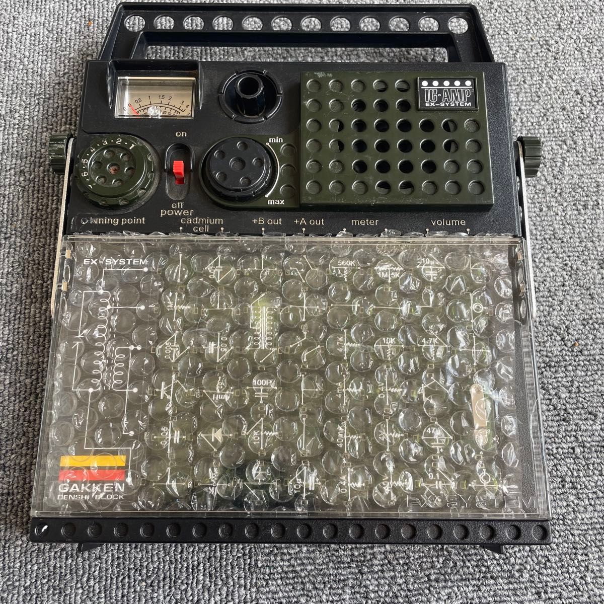 学研 電子ブロック IC-AMP EX-SYSTEM 現状品　03