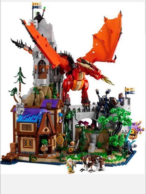 レゴアイデア ダンジョンズ＆ドラゴンズ：レッド・ドラゴンの伝説（21348）はLEGO レゴ _画像2